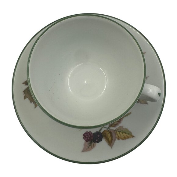 Royal Worcester Evesham Vale Cup & Saucer Set - Picture 3 of 6